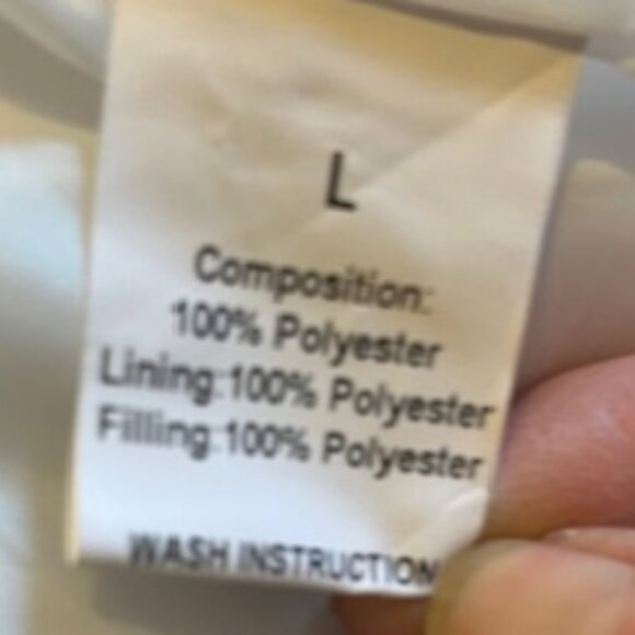 Metallic Silver Puffer Vest - Picture 4 of 4